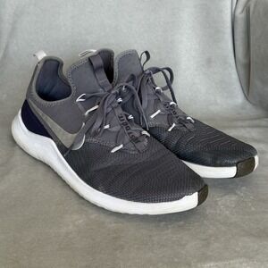 Nike Women's Free Tr 8 Training Running Shoes 11 Gunsmoke Metallic Silver Gym